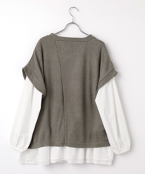 greennout / グリーンノート ベスト | セット企画　ベスト+カットソーチュニック | 詳細1