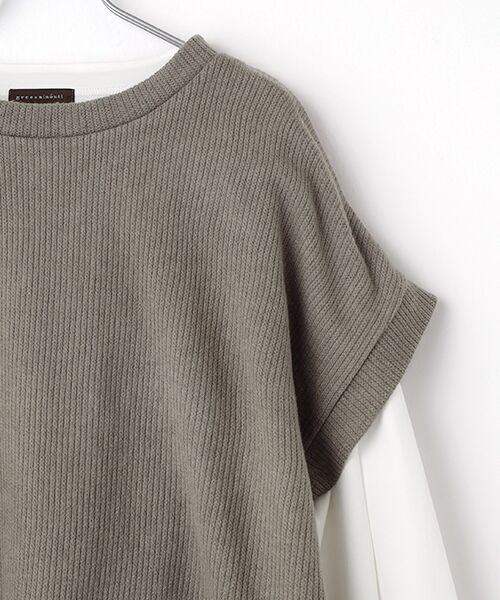 greennout / グリーンノート ベスト | セット企画　ベスト+カットソーチュニック | 詳細2