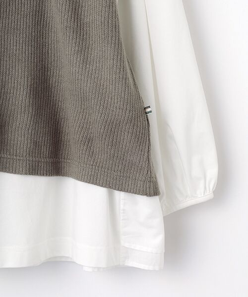 greennout / グリーンノート ベスト | セット企画　ベスト+カットソーチュニック | 詳細3