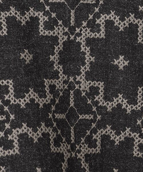 greennout / グリーンノート シャツ・ブラウス | ストレッチ起毛刺繍ブラウス | 詳細5