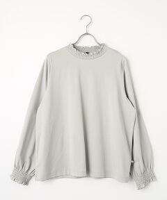 greennout / グリーンノート カットソー | シャーリングカットソー