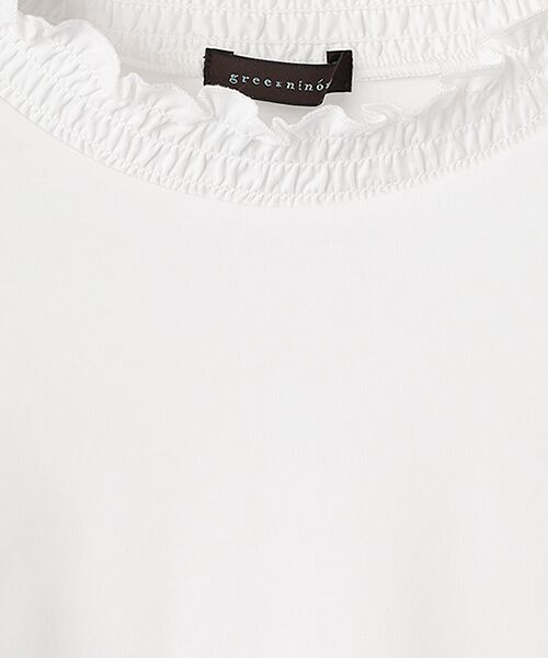 greennout / グリーンノート カットソー | シャーリングカットソー | 詳細1