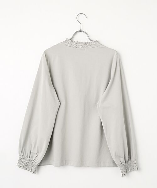 greennout / グリーンノート カットソー | シャーリングカットソー | 詳細2