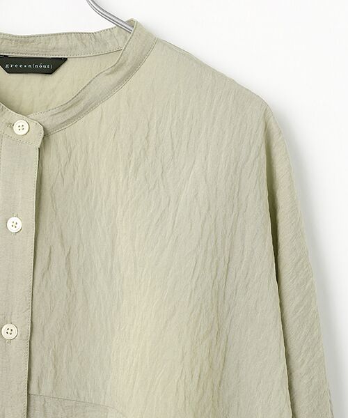 greennout / グリーンノート シャツ・ブラウス | レーヨンナイロンタスラン調シャツ | 詳細2