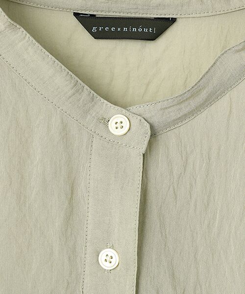 greennout / グリーンノート シャツ・ブラウス | レーヨンナイロンタスラン調シャツ | 詳細4