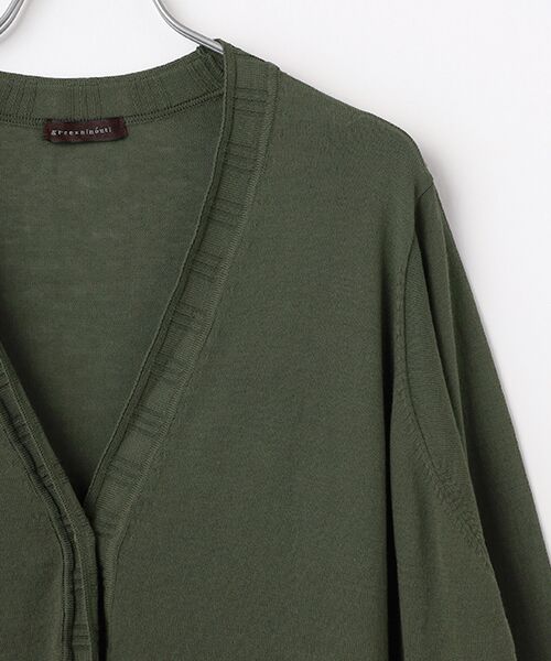 greennout / グリーンノート カーディガン・ボレロ | ロングカーディガン | 詳細3