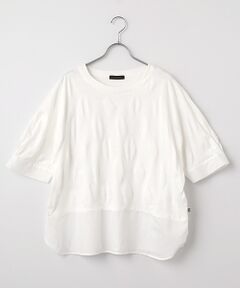 greennout / グリーンノート カットソー | ドットジャガードカットソー