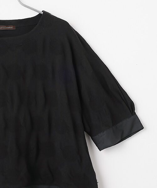 greennout / グリーンノート カットソー | ドットジャガードカットソー | 詳細3