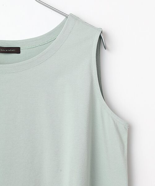 greennout / グリーンノート タンクトップ | 接触冷感　レース付きタンクトップ | 詳細2