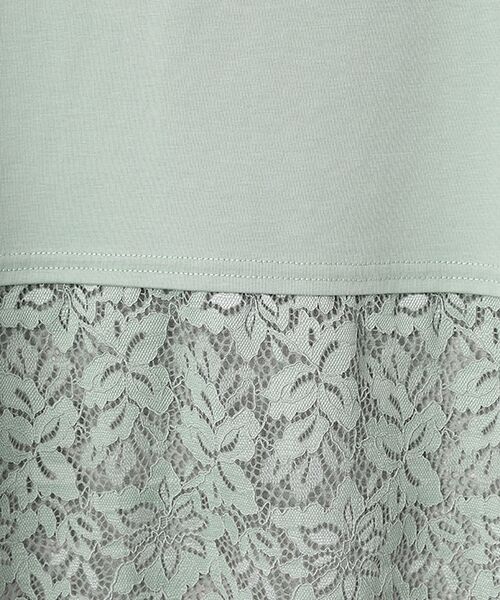 greennout / グリーンノート タンクトップ | 接触冷感　レース付きタンクトップ | 詳細5