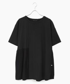 greennout / グリーンノート カットソー | 接触冷感　天竺刺繍入りチュニック