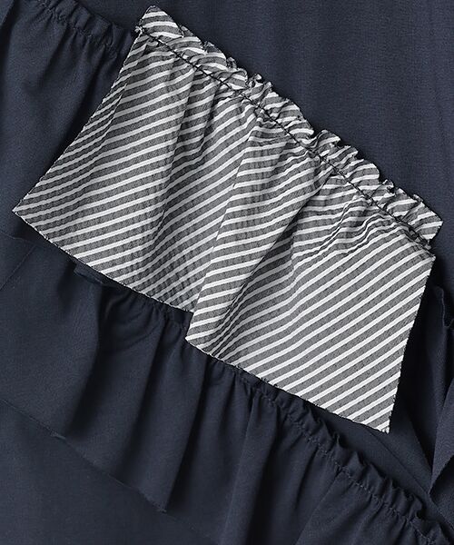 greennout / グリーンノート カットソー | 接触冷感　天竺フリルカットソー | 詳細4