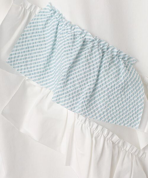 greennout / グリーンノート カットソー | 接触冷感　天竺フリルカットソー | 詳細5