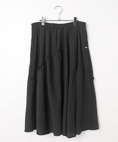 greennout / グリーンノート ロング・マキシ丈スカート | サッカーギンガムチェックスカート　         