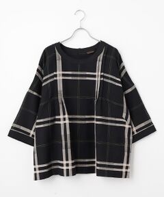 greennout / グリーンノート シャツ・ブラウス | パナマチェックブラウス