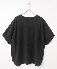 greennout / グリーンノート シャツ・ブラウス | サッカーギンガムチェックブラウス