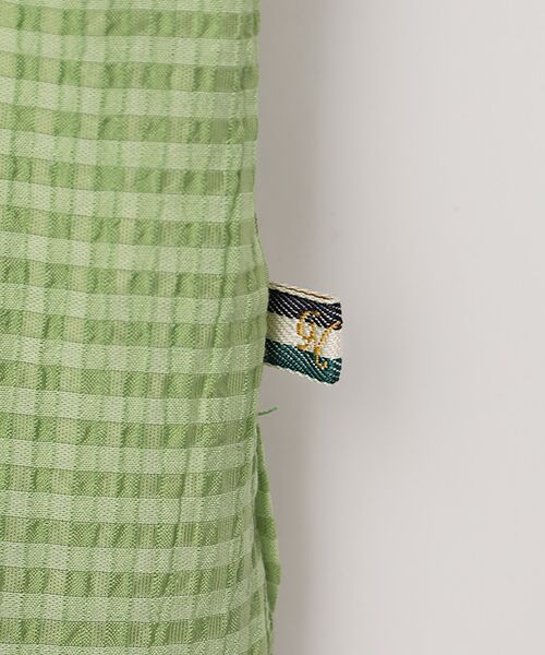 greennout / グリーンノート シャツ・ブラウス | サッカーギンガムチェックブラウス | 詳細4