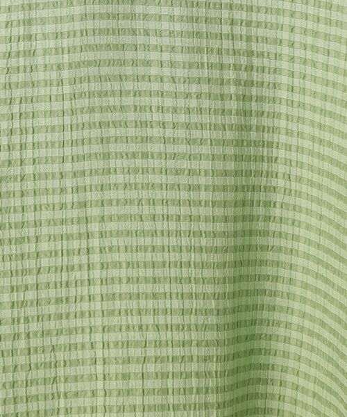 greennout / グリーンノート シャツ・ブラウス | サッカーギンガムチェックブラウス | 詳細6