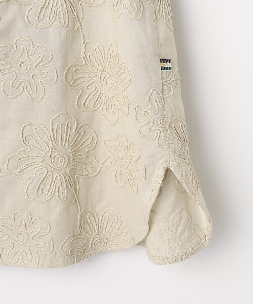 greennout / グリーンノート シャツ・ブラウス | ローン コード刺繍ブラウス | 詳細3