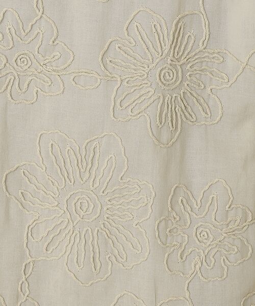 greennout / グリーンノート シャツ・ブラウス | ローン コード刺繍ブラウス | 詳細5