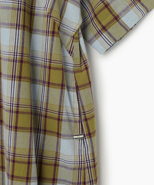 greennout / グリーンノート シャツ・ブラウス | マドラスチェックチュニック　 | 詳細5