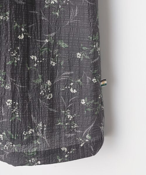 greennout / グリーンノート シャツ・ブラウス | サッカーボタニカルプリントブラウス | 詳細4