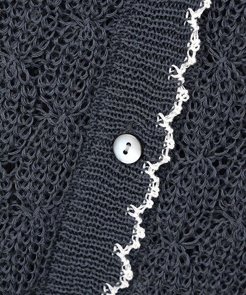 greennout / グリーンノート カーディガン・ボレロ | 麻調ポリエステルカーディガン | 詳細5