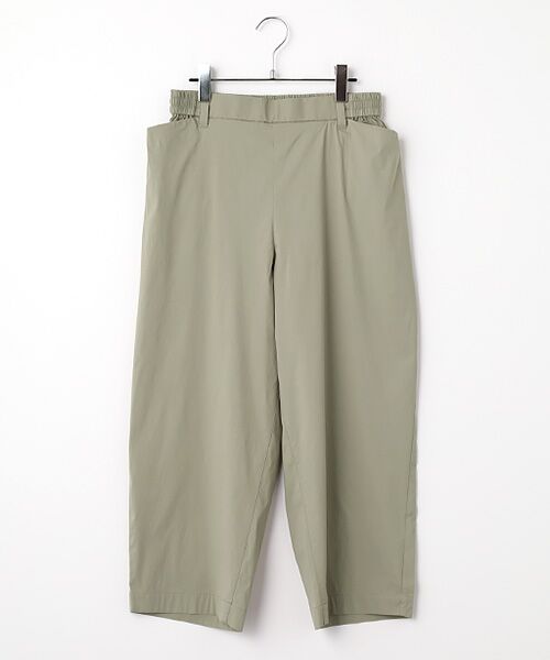 greennout / グリーンノート その他パンツ | 冷感ストレッチブロードガウチョパンツ(サンドベージュ)