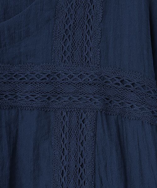 greennout / グリーンノート シャツ・ブラウス | レーヨンナイロンレースブラウス | 詳細1