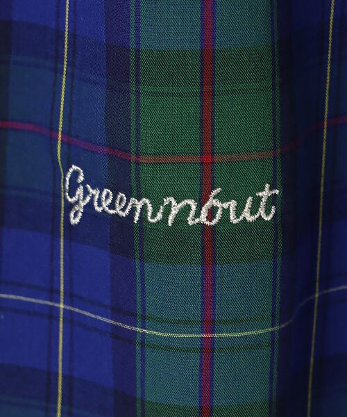 greennout / グリーンノート シャツ・ブラウス | 平織りチェックブラウス | 詳細4