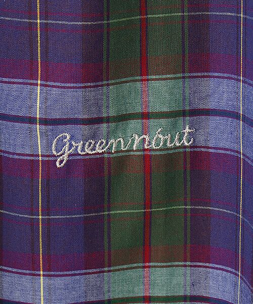 greennout / グリーンノート シャツ・ブラウス | 平織りチェックブラウス | 詳細5
