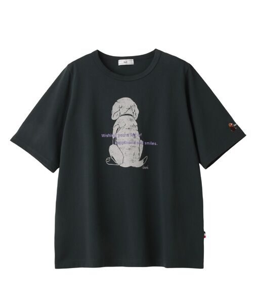 greennout / グリーンノート Tシャツ | GuriプリントTシャツ（ダークグリーン）