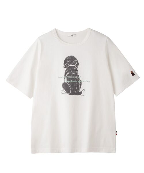greennout / グリーンノート Tシャツ | GuriプリントTシャツ（オフホワイト）