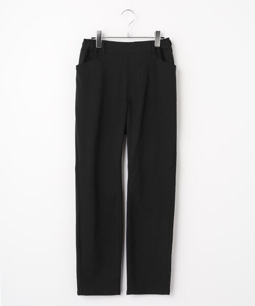 greennout / グリーンノート その他パンツ | ストレッチツイルパンツ（ブラック）