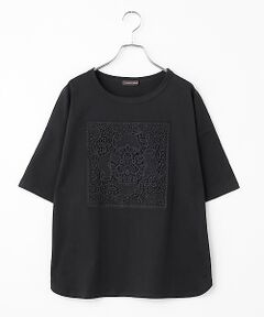 greennout / グリーンノート Tシャツ | 接触冷感レース付きTシャツ