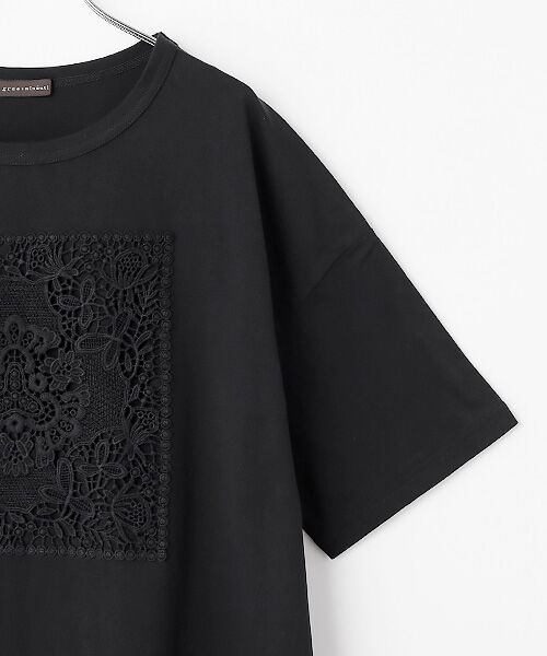 greennout / グリーンノート Tシャツ | 接触冷感レース付きTシャツ | 詳細3
