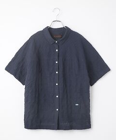 greennout / グリーンノート シャツ・ブラウス | シャーリングシャドーチェックブラウス
