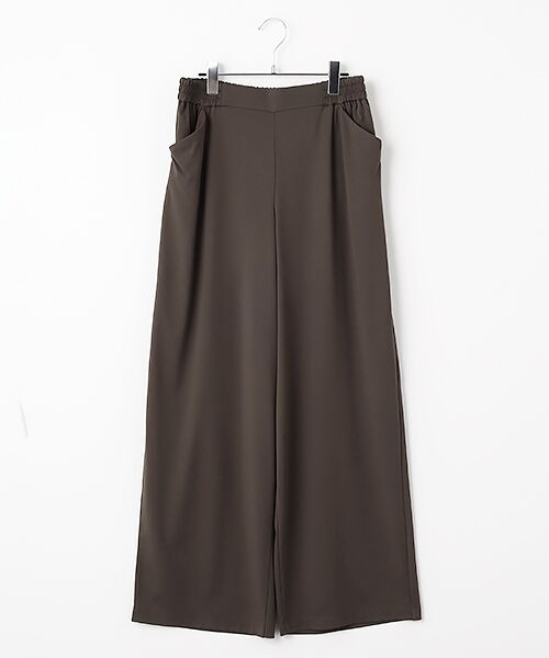 greennout / グリーンノート その他パンツ | ストレッチポンチパンツ(ブラウン)