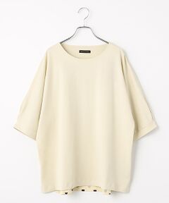greennout / グリーンノート カットソー | 接触冷感 ドットプリントカットソー