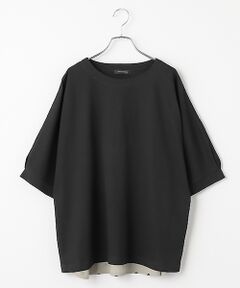 greennout / グリーンノート カットソー | 接触冷感 ドットプリントカットソー