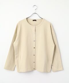 greennout / グリーンノート カットソー | ミニ裏毛スナップボタンカットソー
