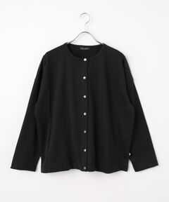 greennout / グリーンノート カットソー | ミニ裏毛スナップボタンカットソー