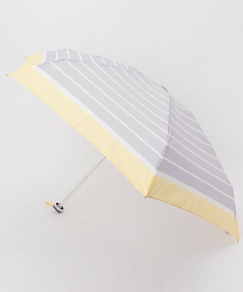 grove / グローブ 傘 | 配色ボーダー晴雨兼用折り畳み傘 | 詳細1