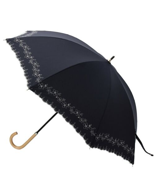 grove / グローブ 傘 | フラワー刺繍晴雨兼用長傘 | 詳細1