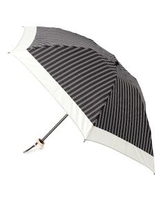 ダブルストライプ折りたたみ傘(晴雨兼用)