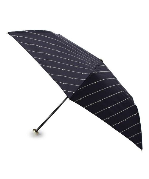 grove / グローブ 傘 | 【WEB限定】晴雨兼用スターステッチプリント折り畳み傘 | 詳細1