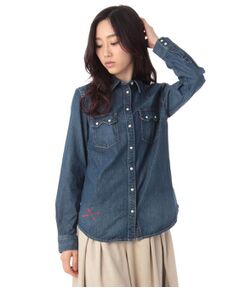 Levi's ソートゥース刺しゅうウエスタンシャツ