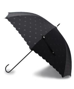 grove / グローブ 傘 | ドット柄スカラップ長傘