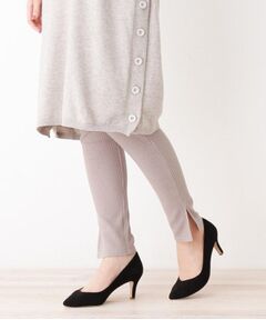 grove / グローブ レギンス・スパッツ | 裏起毛リブスリットレギンス