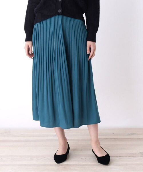 Web限定サイズあり プリーツスカーチョ ショート ハーフ 半端丈パンツ Grove グローブ ファッション通販 タカシマヤファッションスクエア